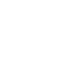 Silhouette of a standing dog above the text "Full Circle Canine" with a semi-circular line and decorative elements.